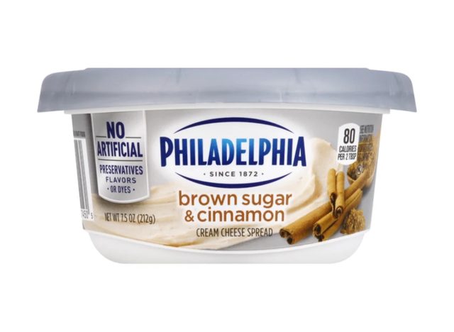 philadelphia brown sugar & cinnamon cream cheese spread
