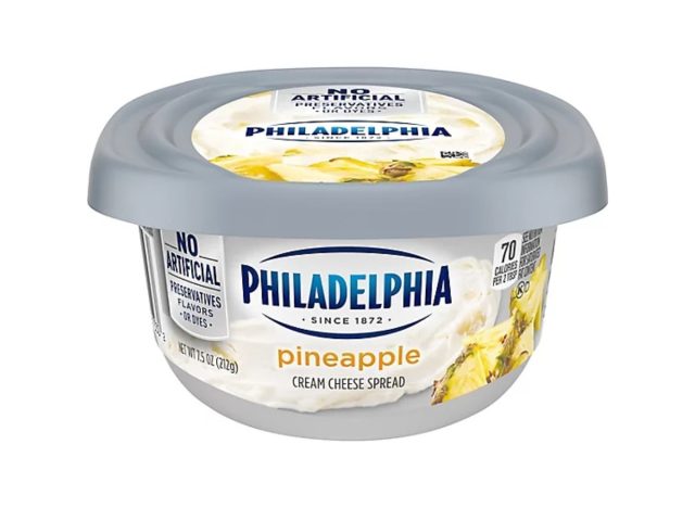 philadelphia pineapple cream cheese spread