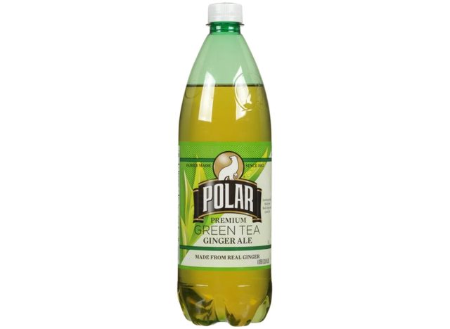 polar ginger ale with green tea