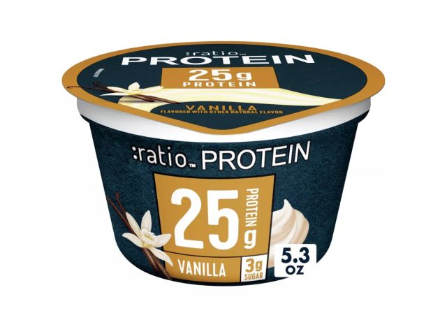 ratio protein vanilla greek yogurt