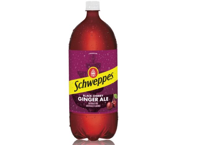 schweppes black cherry ginger ale