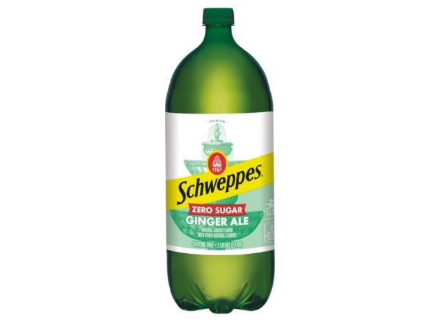 schweppes zero sugar ginger ale