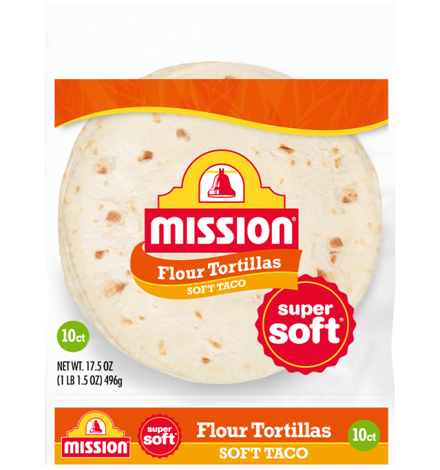 Mission Soft Taco Flour Tortillas