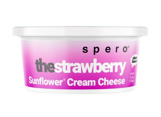 spero strawberry sunflower cream cheese