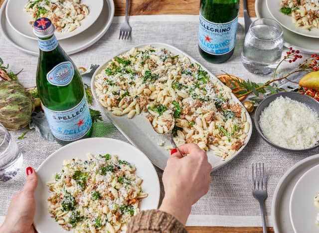 Stanley Tucci's Gnocchetti con Salsiccia e Broccolini