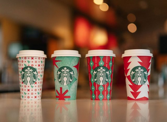 starbucks holiday cups 22'