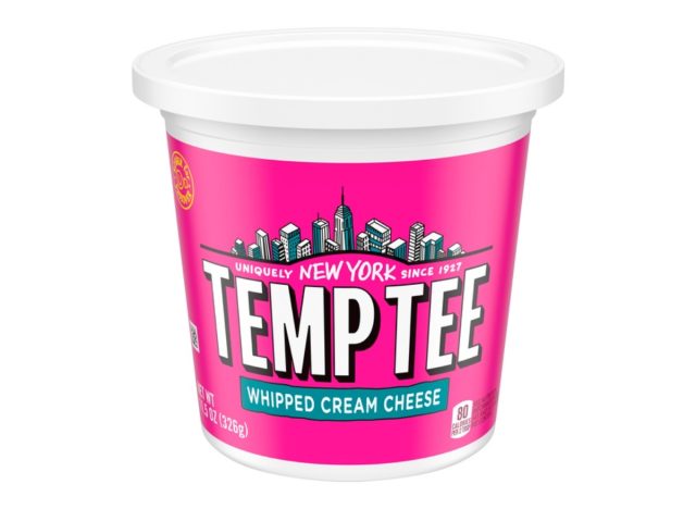 temp tee whipped cream cheese