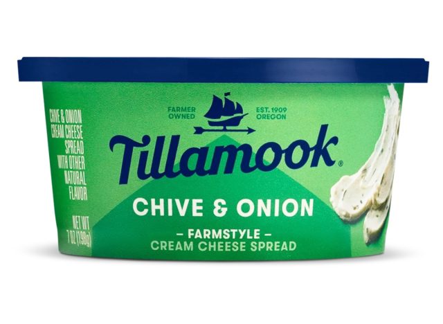 tillamook chive & onion cream cheese spread