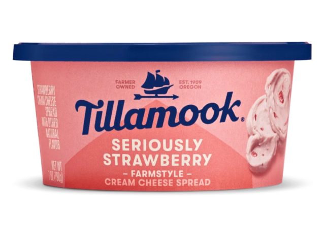 tillamook seriously strawberry cream cheese spread