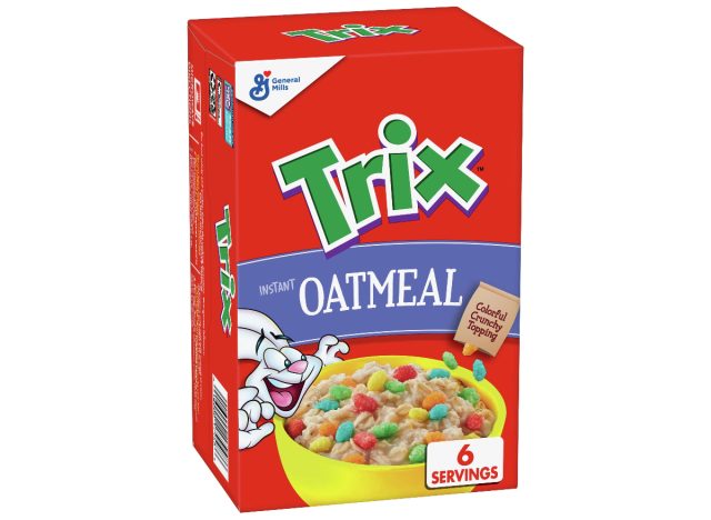trix instant oatmeal