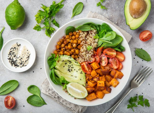 vegan bowl plant protein