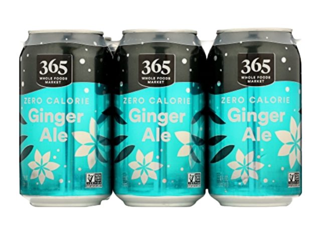 whole foods zero calorie ginger ale six pack