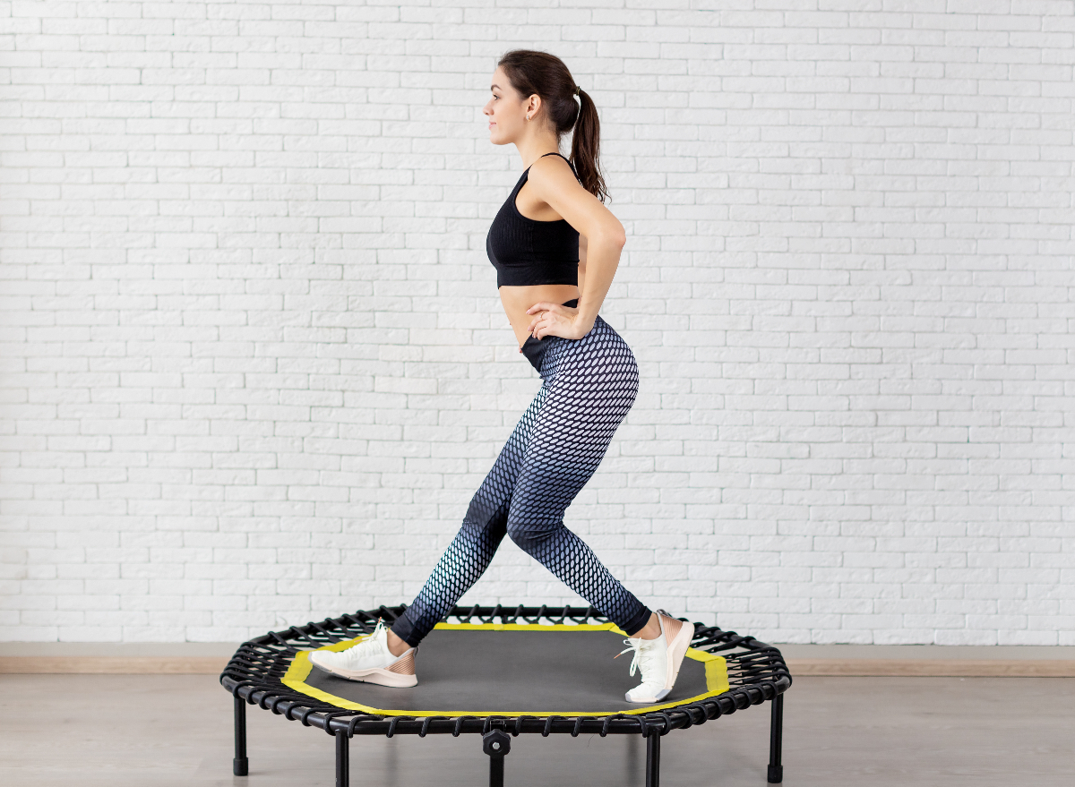 5 Trampoline Exercises To Build Back Muscle Mass, Expert Says
