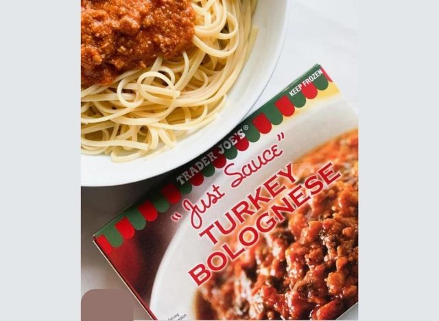 Just Sauce Turkey Bolognese TJ