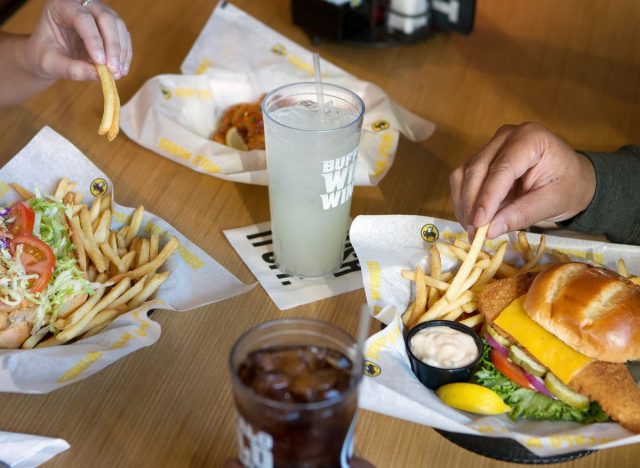 Buffalo Wild Wings meals