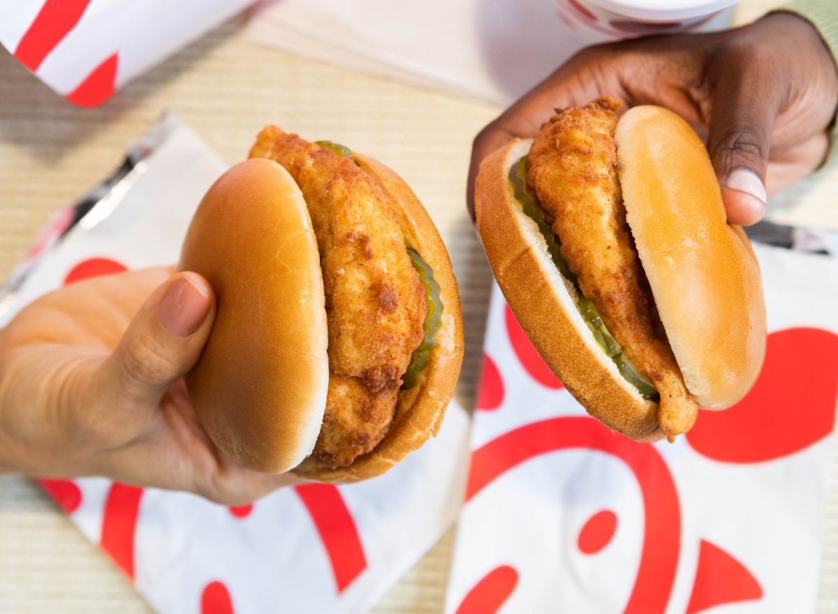 Chick-Fil-A sandwiches