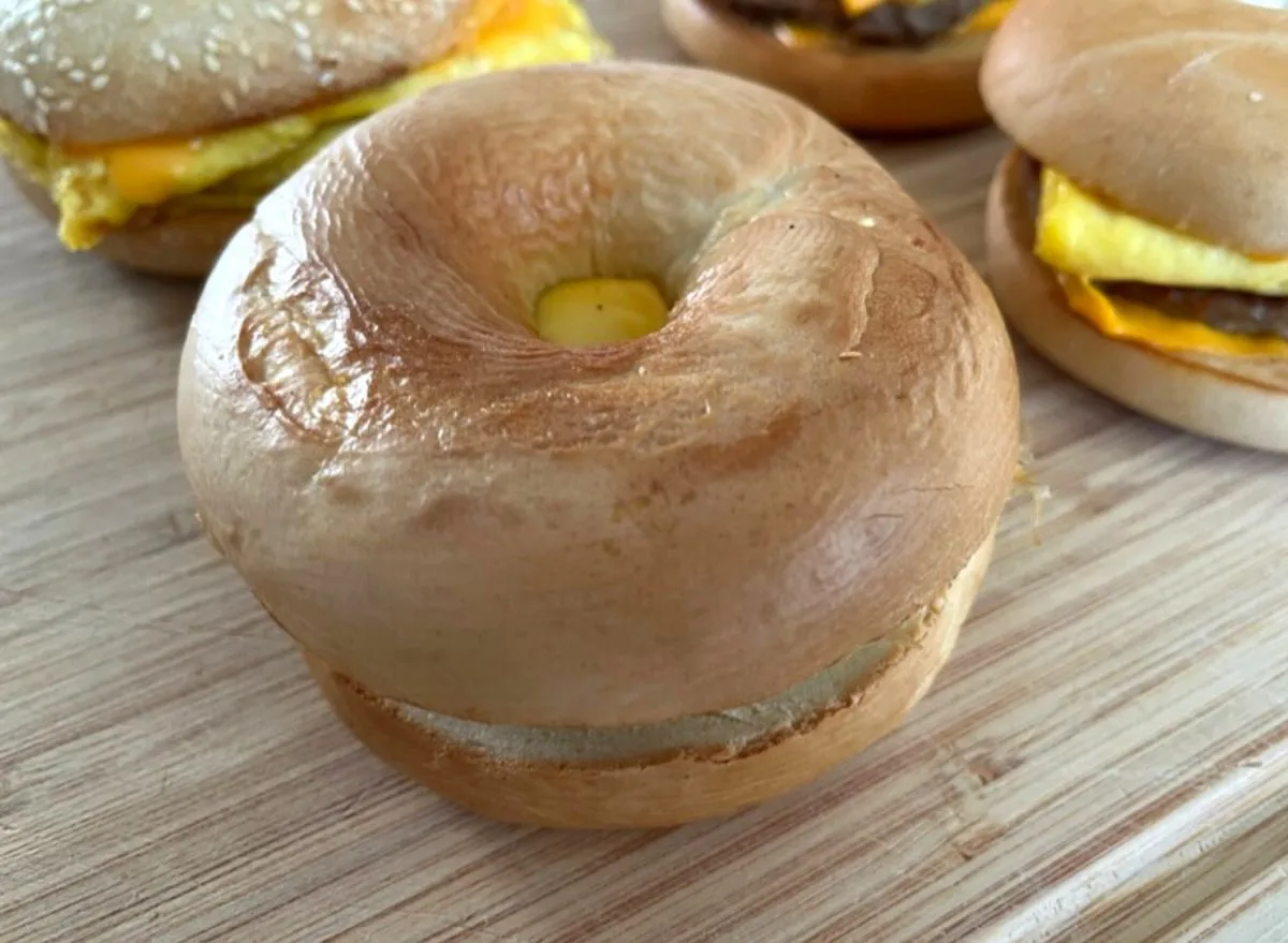 Bagel Sandwich Taste Test McDonald's vs Dunkin' vs Panera