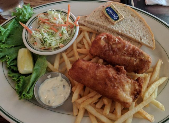 Fried Walleye