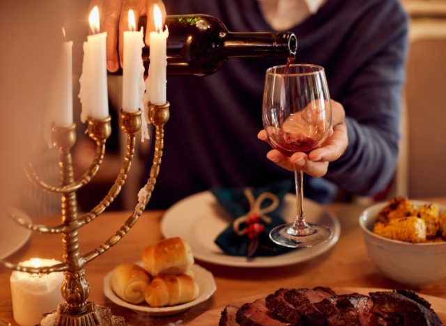 Hanukkah wine