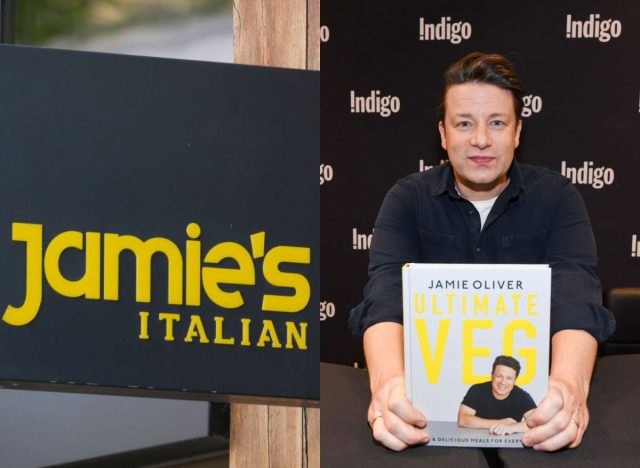 Jamie Oliver and failed restaurant