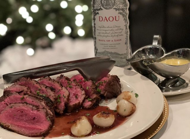 Morton's Steakhouse holiday offering