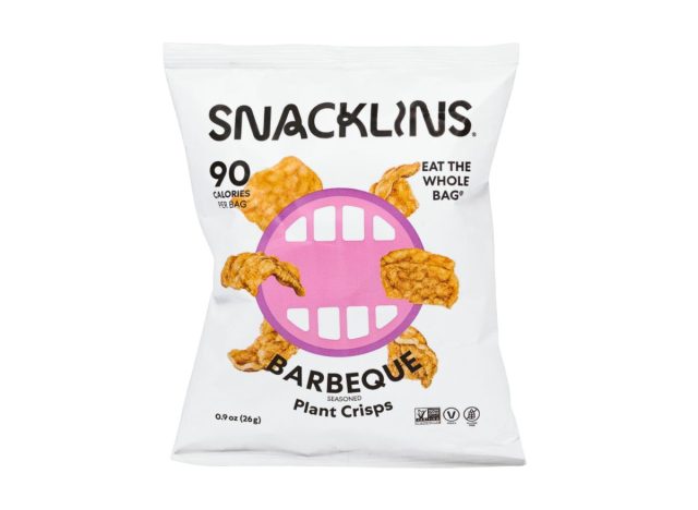 bag of Snacklins on a white background
