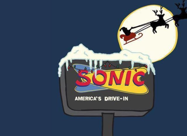 sonic drive-in christmas
