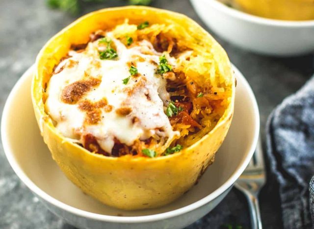 Spaghetti squash bowl