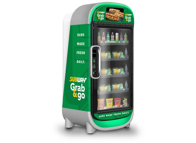 Subway Vending Refrigerator