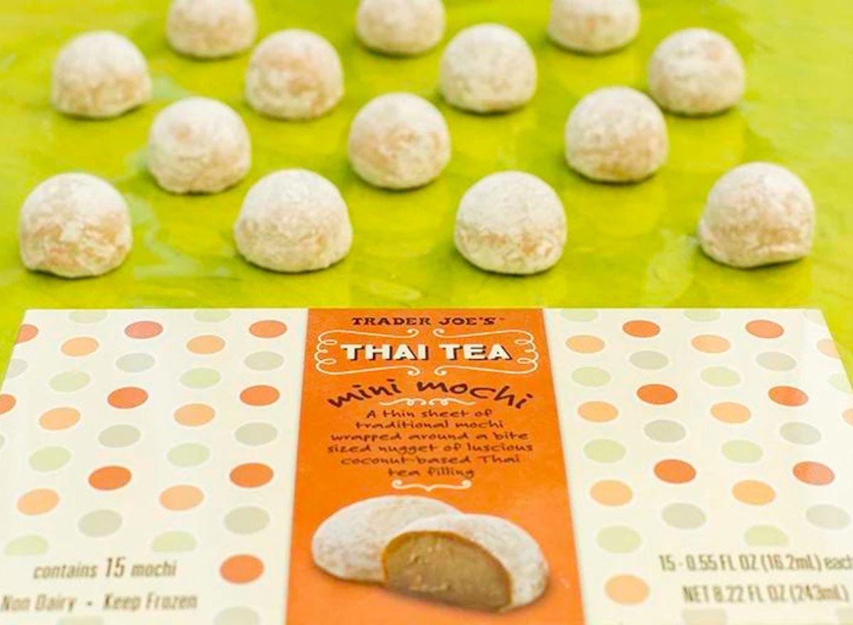 Thai Iced Tea Mochi tjs