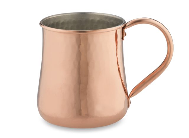 authentic hammered copper mug