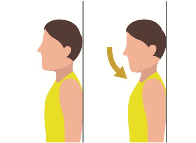 chin tuck exercise