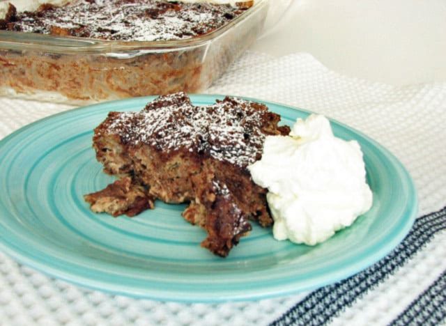 chocolate bread pudding