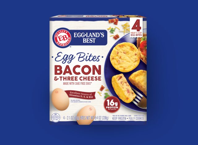 eggland's best bacon and three cheese egg bites