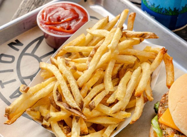 elevation burger fries
