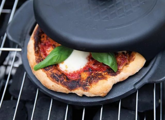 grilled personal pizza maker