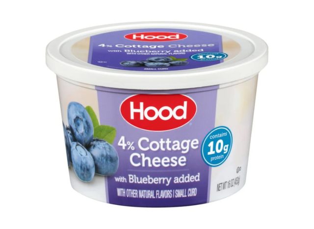 hood cottage cheese with blueberry