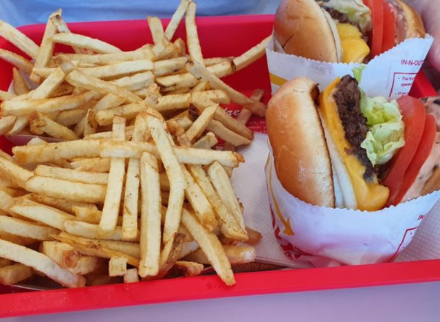 in n out fries