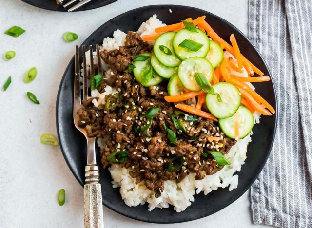 korean beef bowl