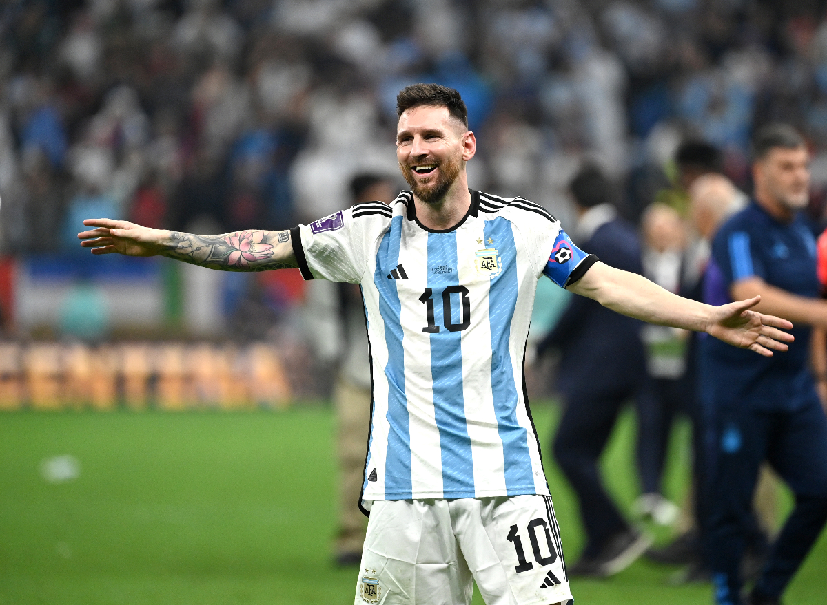 Lionel Messi World Cup 2022 win