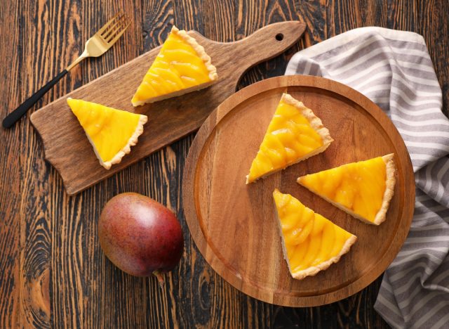 mango pie slices