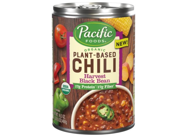 pacific foods organic plant-based harvest black bean chili