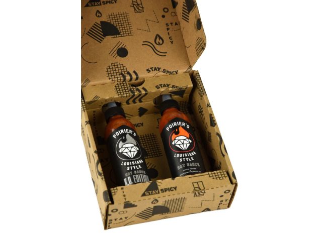 poirier's louisiana style hot sauce duo pack