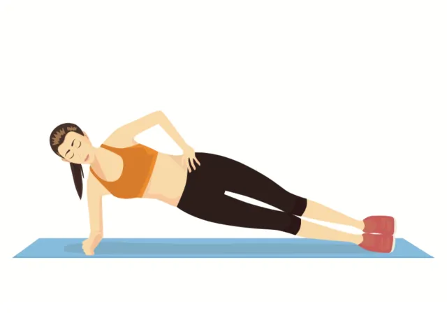 side plank illustration