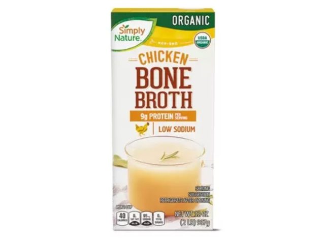simply nature chicken bone broth