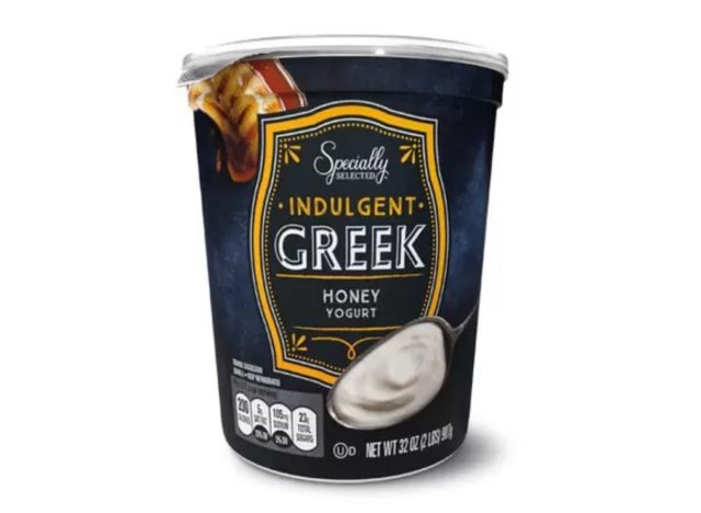 specially selected indulgent greek honey yogurt