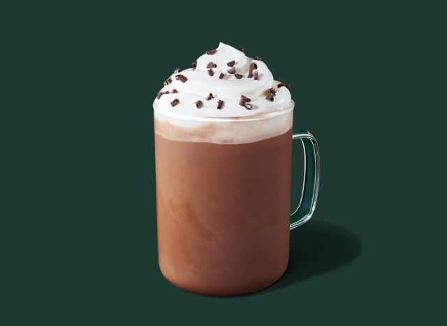 starbucks peppermint mocha latte