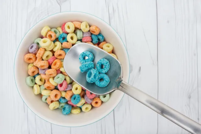 sweetened breakfast cereal