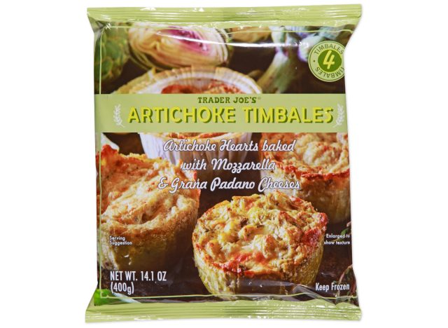 trader joe's artichoke timbales