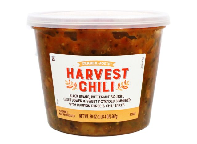 trader joes's harvest chili